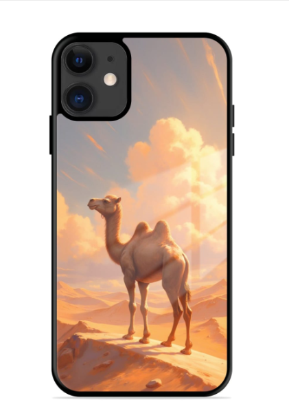 Camel Premium Glass Case for Apple Iphone 11